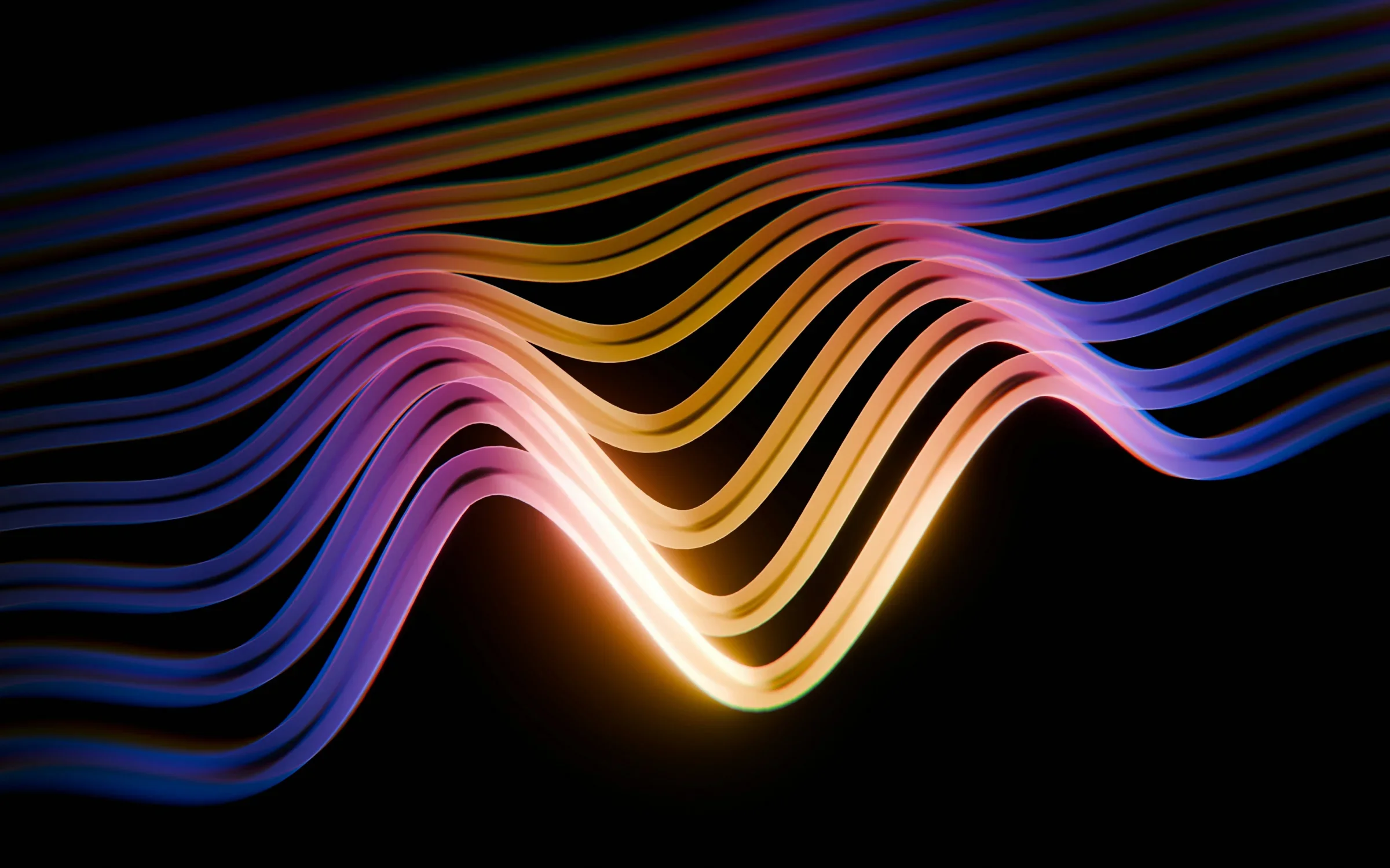 Light refracting into distinct wavelengths, suggesting the measurable structure hidden inside the everyday experience of colour.
